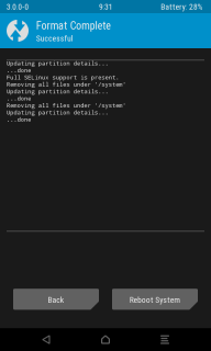 how to repair Failed To Mount Data THL A3