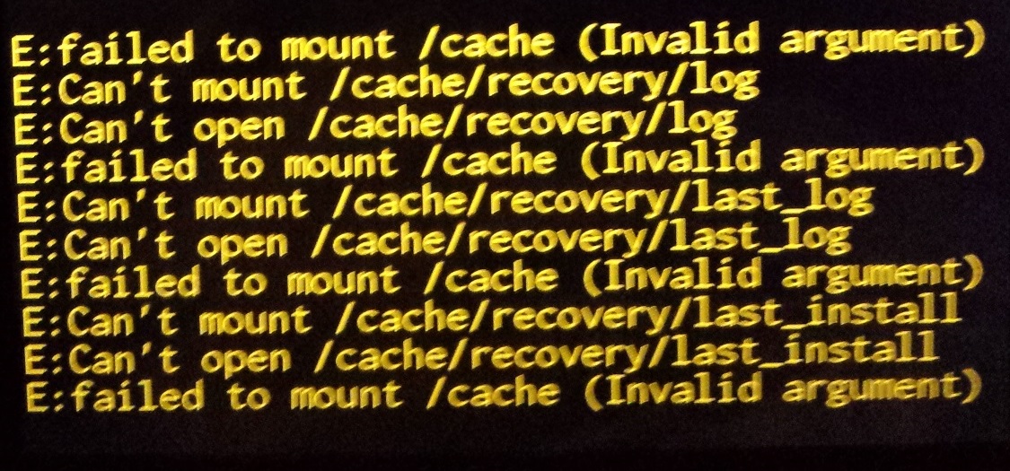 Panduan atasi masalah Failed To Mount System (Invalid Argument) pada ThL T200 via TWRP