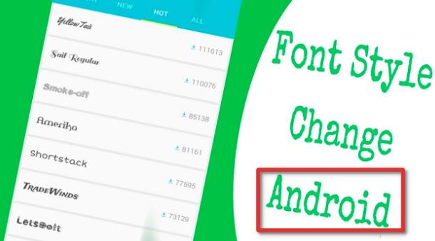 Cara Mengganti Font THL A3 Tanpa PC