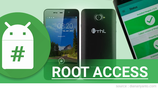 UPDATE : Cara Root ThL W200 Tanpa Komputer