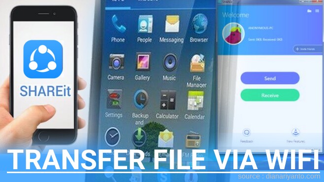 Tips Transfer File via Wifi di THL A3 Menggunakan ShareIt Versi Baru