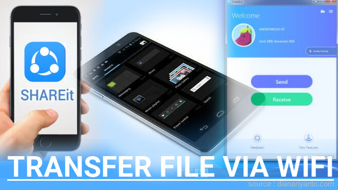 Cara Transfer File via Wifi di ThL T200 Menggunakan ShareIt Terbaru