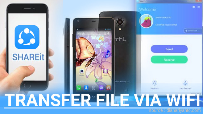 Tips Transfer File via Wifi di ThL T5 Menggunakan ShareIt Terbaru