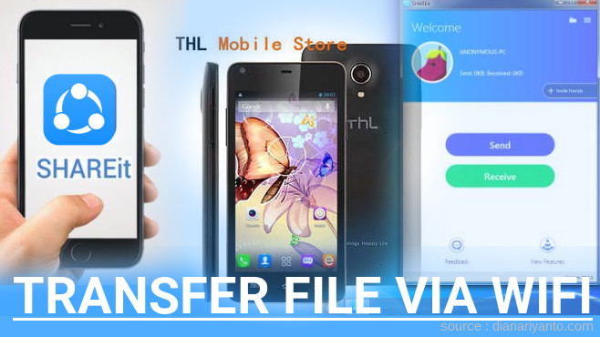 Mudahnya Transfer File via Wifi di ThL T5S Menggunakan ShareIt Terbaru