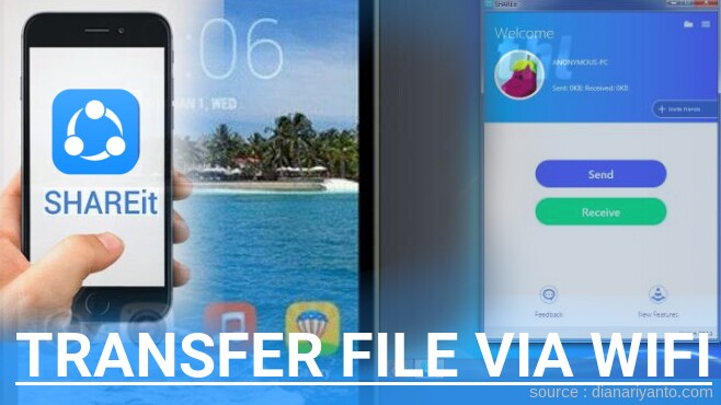 Cara Mudah Transfer File via Wifi di THL T6C Menggunakan ShareIt Terbaru