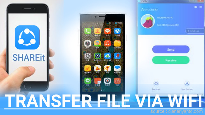 Tips Transfer File via Wifi di ThL T6S Menggunakan ShareIt Versi Baru