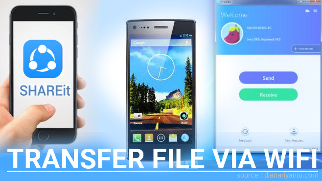 Tips Transfer File via Wifi di ThL W11 Menggunakan ShareIt Versi Baru