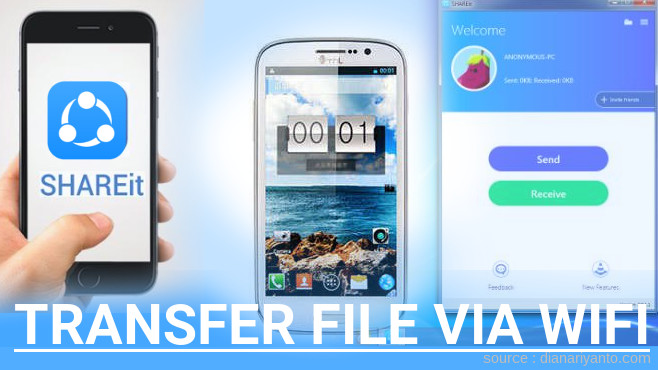 Mengenal Transfer File via Wifi di ThL W8 Beyond Menggunakan ShareIt Versi Baru