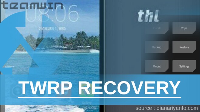 Cara Pasang TWRP THL T6C Paling Simpel
