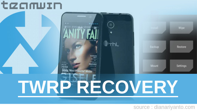 TWRP ThL W100 Berhasil 100%