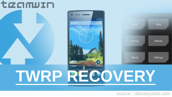 Pasang TWRP ThL W11 Temp